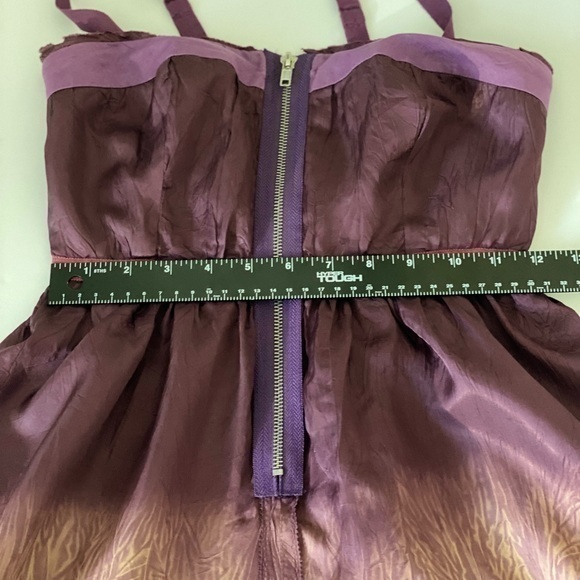 Free People Purple Ombré Dress Size 0 - Picture 9 of 10
